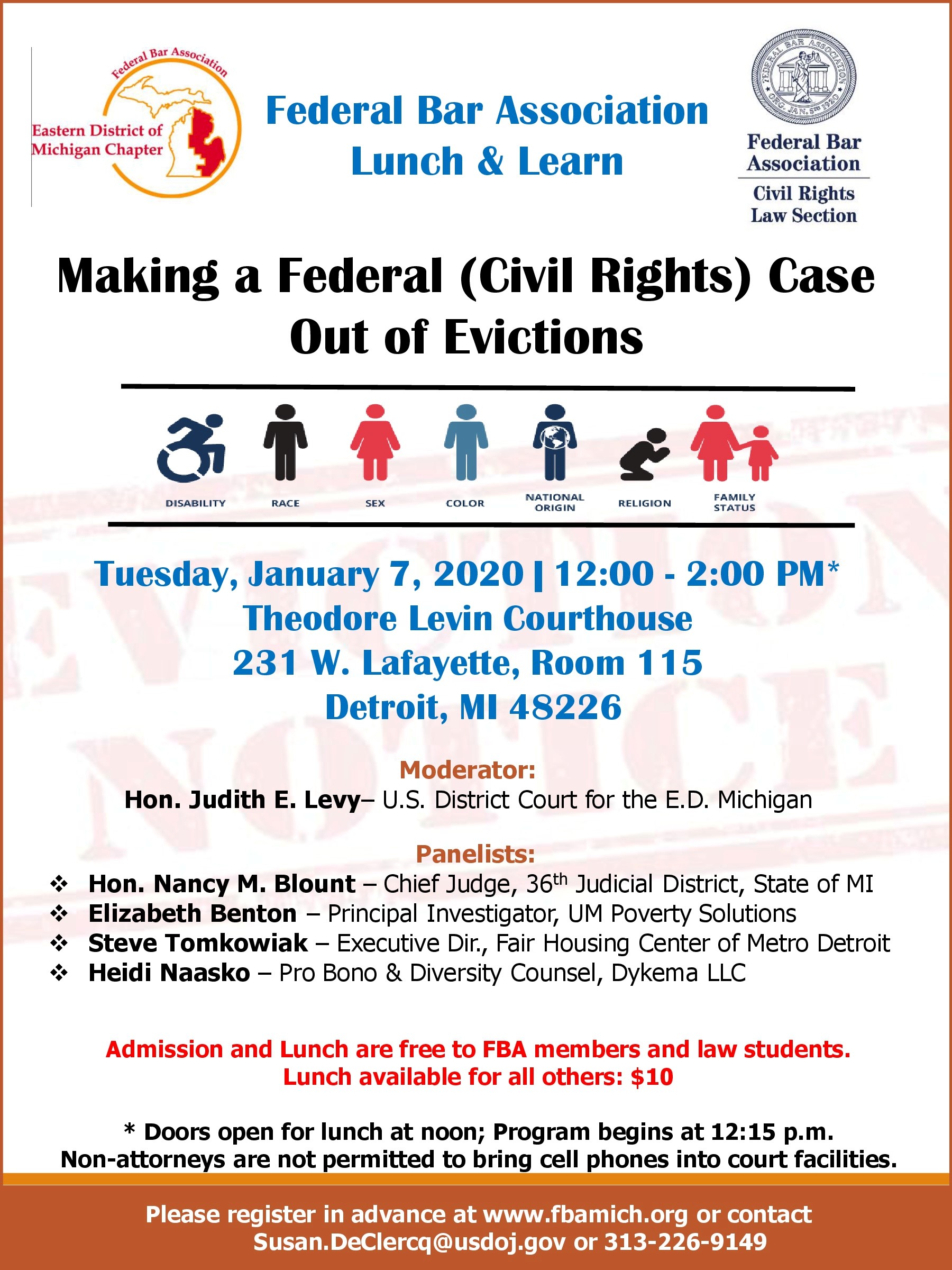 Michigan’s Mass Evictions & Civil Rights Laws Federal Bar Association