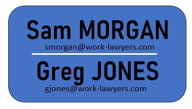 Sam Morgan and Greg Jones